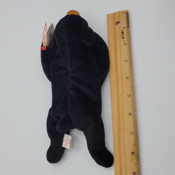 TY Beanie Babies NWT Blackie the Bear #4011 - Picture 7 of 9